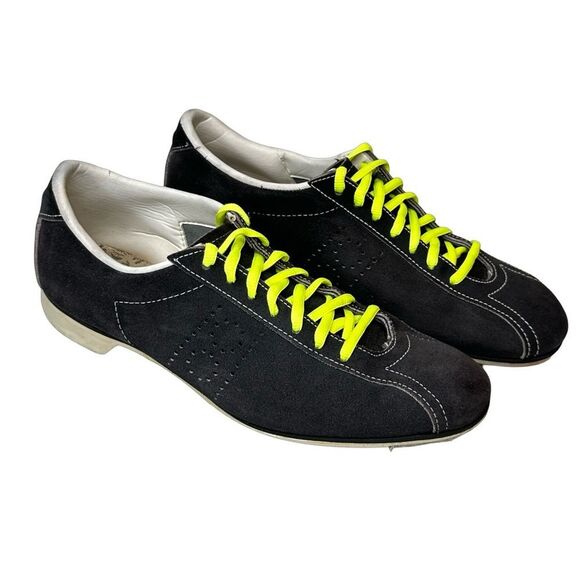 HYDE Gray Vintage Suede Men’s Bowling Shoes Size 11.5 - Picture 1 of 16